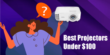 best portable mini projector under 100 bucks